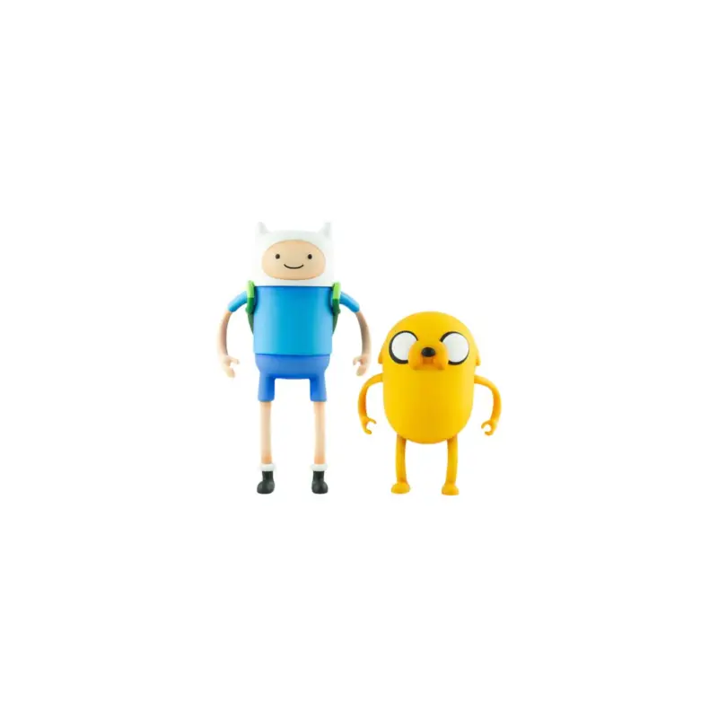 Gecertificeerd Adventure Time Soft Vinyl Figure Jake & Finn 21 cm Figuurtje