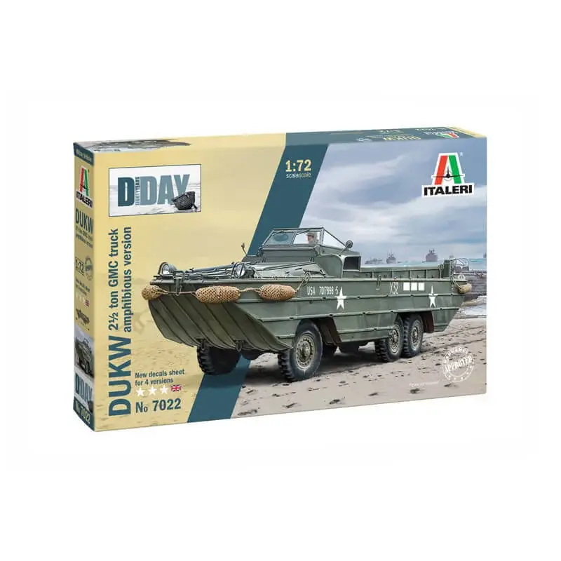 Beperkt Aanbod DUKW 2 1/2 ton GMC truck amphibious version "D-Day 80th Anniversary" Schaalmodel