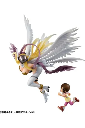 Express Levering Digimon Adventure Precious GEM Series Angewomon & Hikari Yagami Figure 22 cm Figuurtje