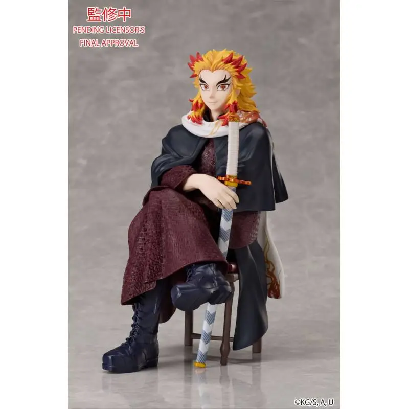 Nu Kopen Demon Slayer: Kimetsu no Yaiba Kyojuro Rengoku statuette 16 cm Beeldjes
