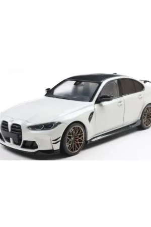 Rechtstreeks Van De Fabrikant Solido 1814301 bmw m3 performance parts alpineweiss uni 2024 1/18 Miniatuur