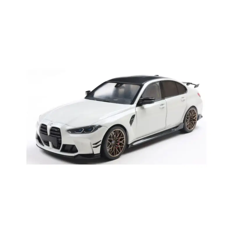 Rechtstreeks Van De Fabrikant Solido 1814301 bmw m3 performance parts alpineweiss uni 2024 1/18 Miniatuur