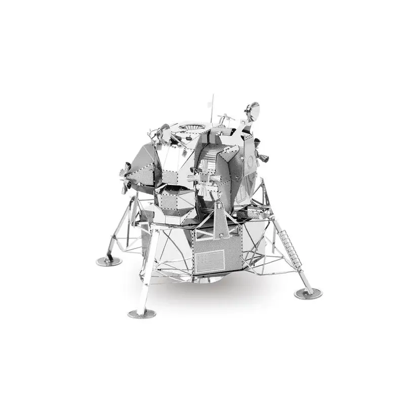 MetalEarth Aviation: APOLLO LUNAR MODULE 6x6x5,5cm, metalen 3D-model met 2 vellen, op kaart 12x17cm, 14+ Koop Online