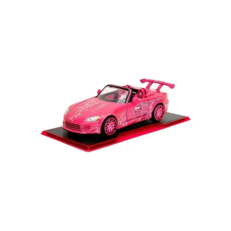 1:24 honda s2000 metallic fluorescent red suki's pink slips Miniatuur Favoriet