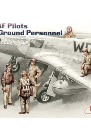 USAAF Pilots/Ground crew figures 1941/45 Figuren Aanbieding