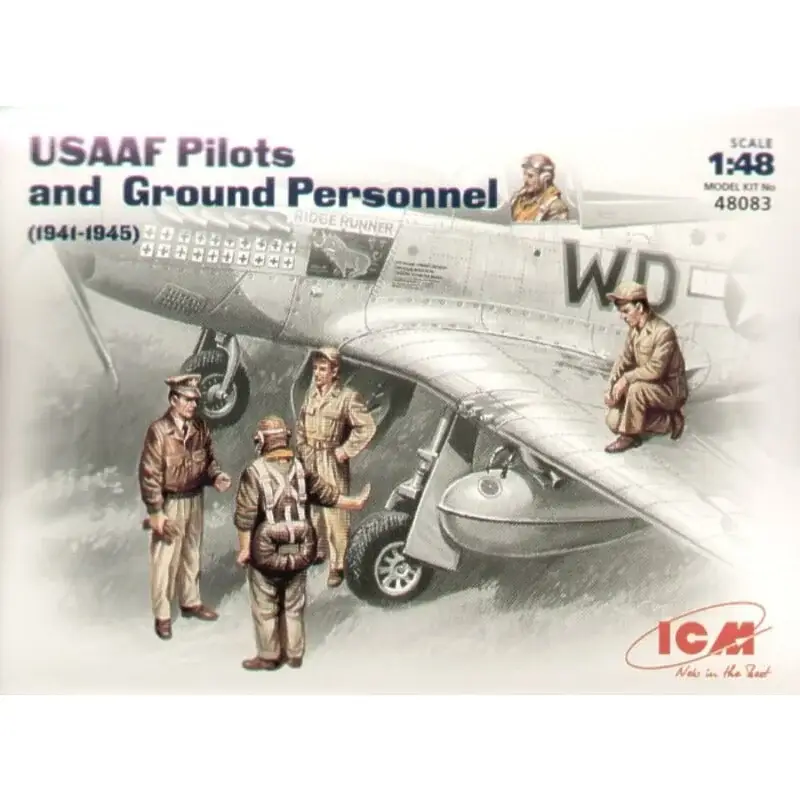 USAAF Pilots/Ground crew figures 1941/45 Figuren Aanbieding