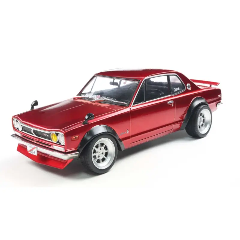Solido 1813002 nissan skyline (c10) hakosuka solido works red metallic 1970 1/18 Miniatuur Snelle Levering
