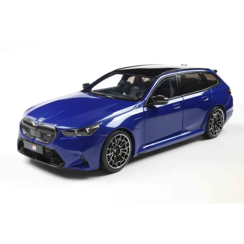 Bmw m5 touring marina bay blue metallic 2024 1/18 Miniatuur Voordeelprijs