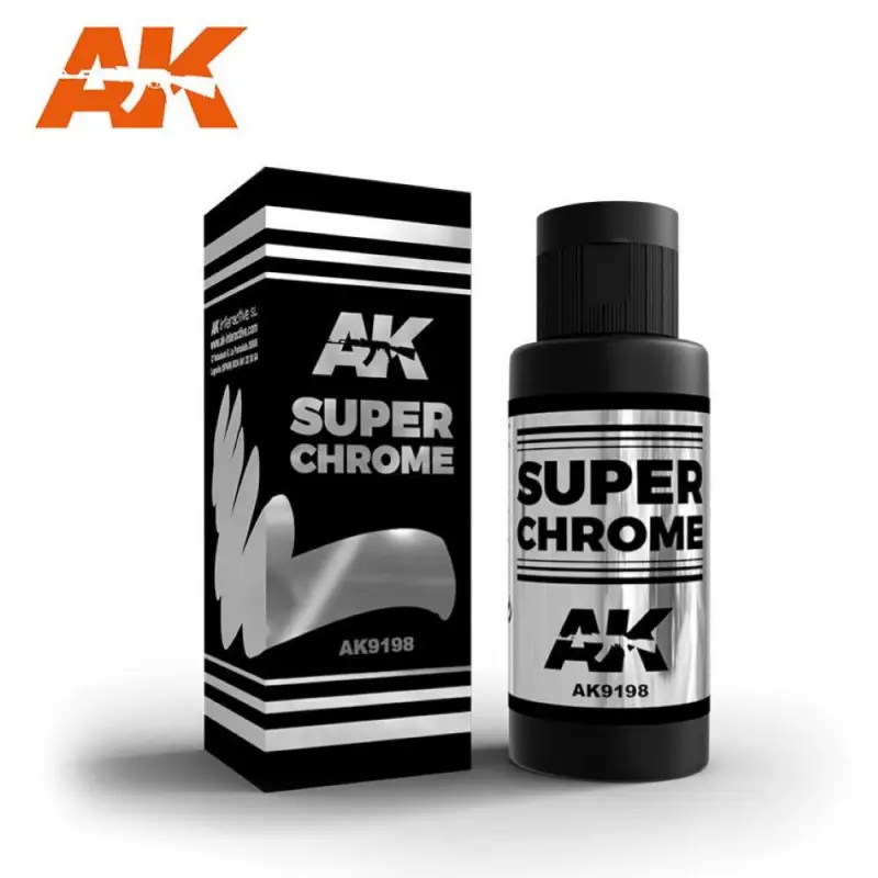 Speciale Aanbieding AK INTERACTIVE: SUPER CHROME 60ml Acrylverf
