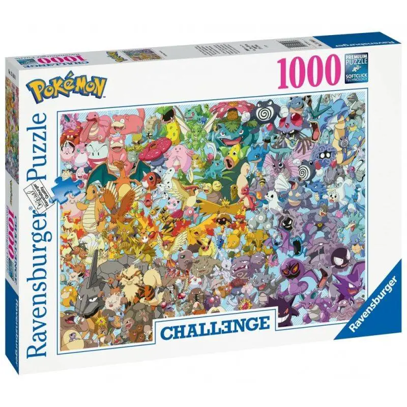 1000 p Puzzle - Pokemon Puzzel Merkproduct