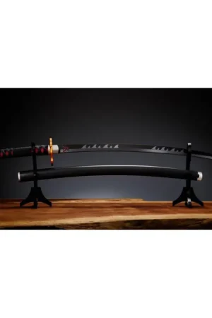 Gratis Retour DEMON SLAYER - Nichirin Sword (Tanjiro Kamado) - Proplica Replica 88cm