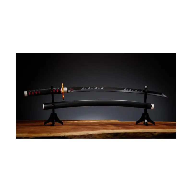 Gratis Retour DEMON SLAYER - Nichirin Sword (Tanjiro Kamado) - Proplica Replica 88cm