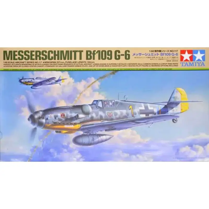 Messerchmitt Bf-109G-6 Nieuw hulpmiddel Schaalmodel Speciale Aanbieding