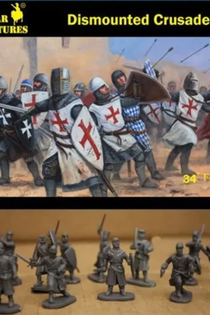 Dismounted Crusaders Figuren Snelle Levering