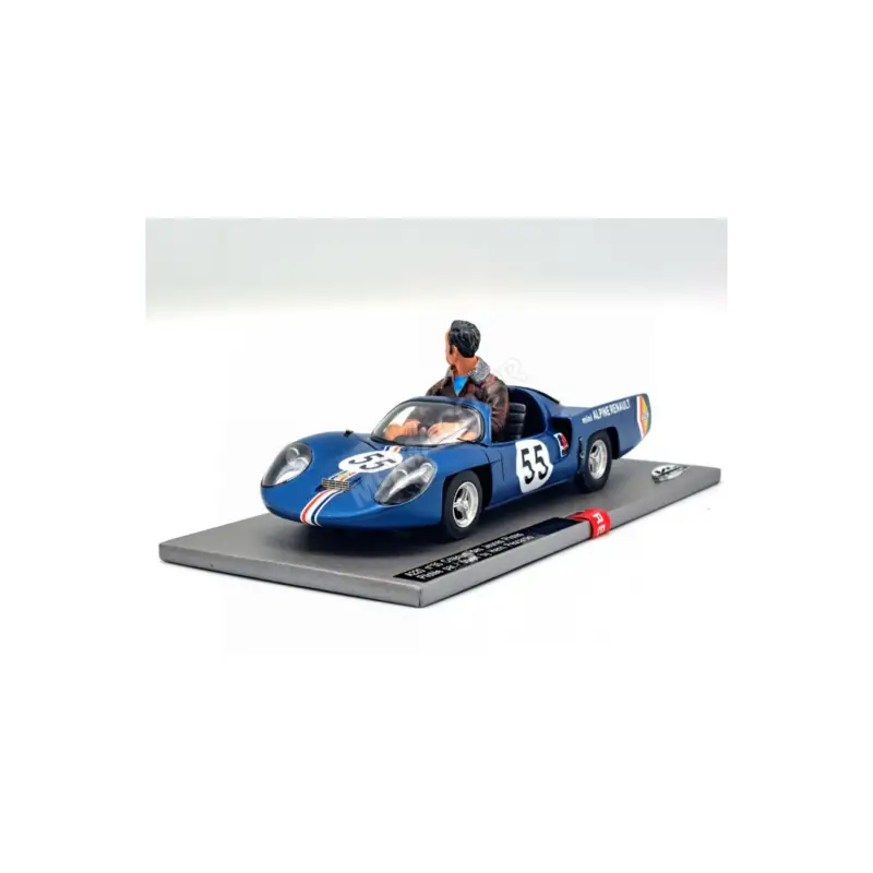 Express Levering Mini alpine a220 55 pilot henri pescarolo young pilot criterium Miniatuur