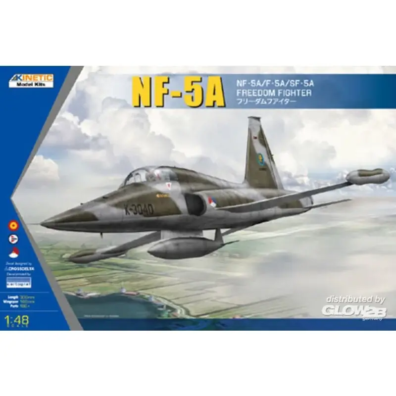 Nieuw Nf-5a freedom fighter ii (europe edition) nl+n Schaalmodel