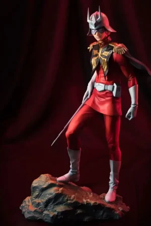 Mobile Suit Gundam statuette GGG Char Aznable 21 cm Figuurtje Finale Uitverkoop