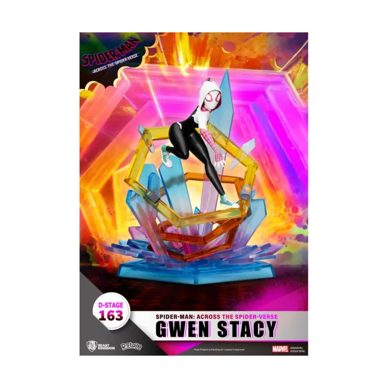 Marvel D-Stage - Diorama Spider-Man: Across the Spider-Verse Gwen Stacy 15 cm Figuurtje Gecertificeerd
