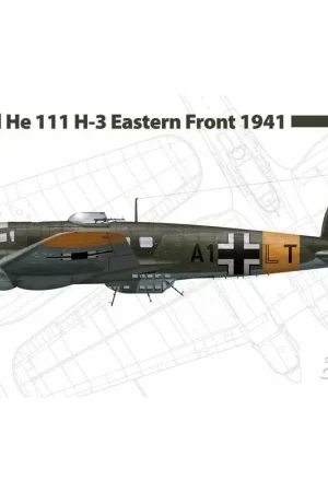 Laatste Kans Heinkel He-111 H-3 Oostfront 1941 Schaalmodel