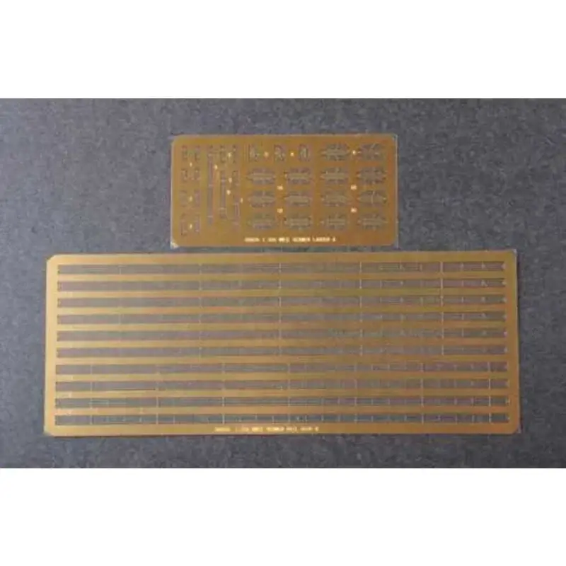 Foto-etsen Leuningen & Ladders voor 1/350 Ships Accessoire Premium