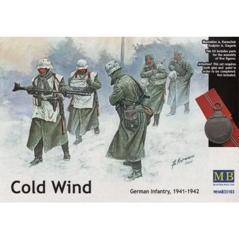 Seizoensaanbieding German Infantry (1941-1945) 'Cold Wind' Figuren