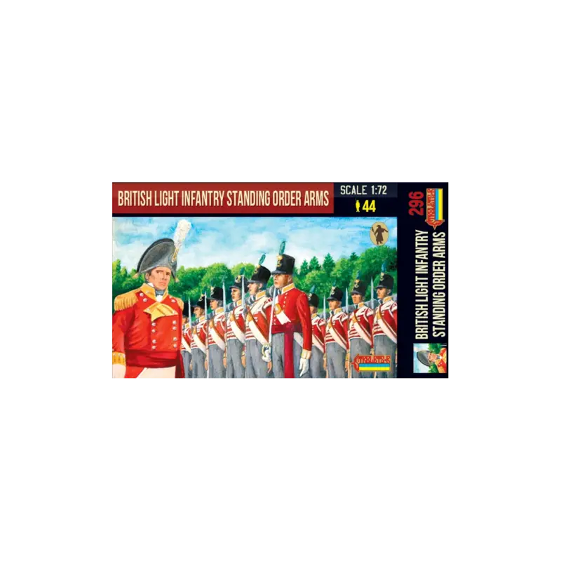 Koopje British Light Infantry Standing Order Arms Napoleonic Figuren