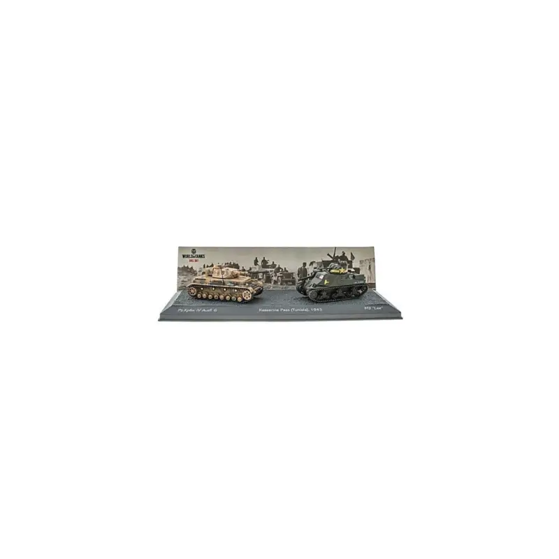 Actieprijs Editions SALVAT World of Tanks: The Battle of Kasserine Pass 1943 1/72