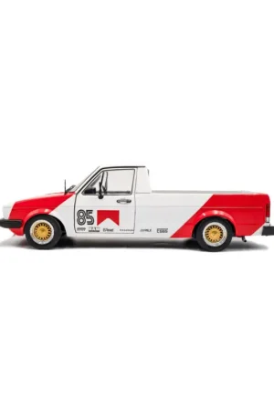 Actieprijs Volkswagen caddy mk.1 m racing tribute bi-color 1982 1/18 Miniatuur
