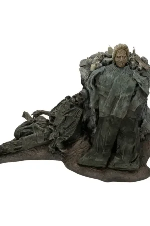 Friday the 13th: The Game diorama Trenchcoat with Spikes Inferno Room Deluxe Set Figuurtje Beperkte Voorraad