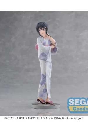 Koop Online Rascal Does Not Dream of Bunny Girl Senpai Luminasta PVC statuette Mai Sakurajima Yukata 22 cm