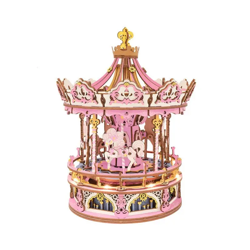 Romantische Carrousel Droomversie Bouwmodell Favoriet