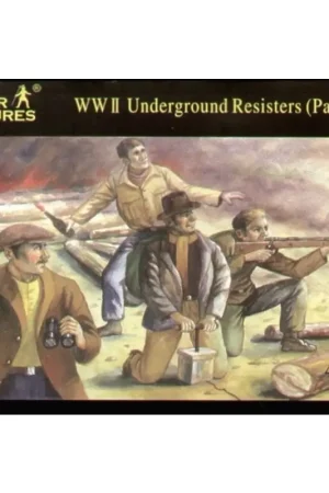WWII Underground Resistance Figuren Snelle Levering