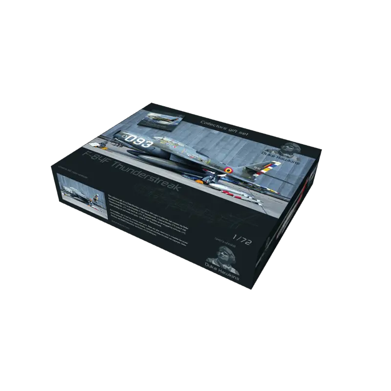 Republic F-84F Thunderstreak limited edition collectors gift set which will includeHMHDH-039 F-84F Tijdelijk Beschikbaar