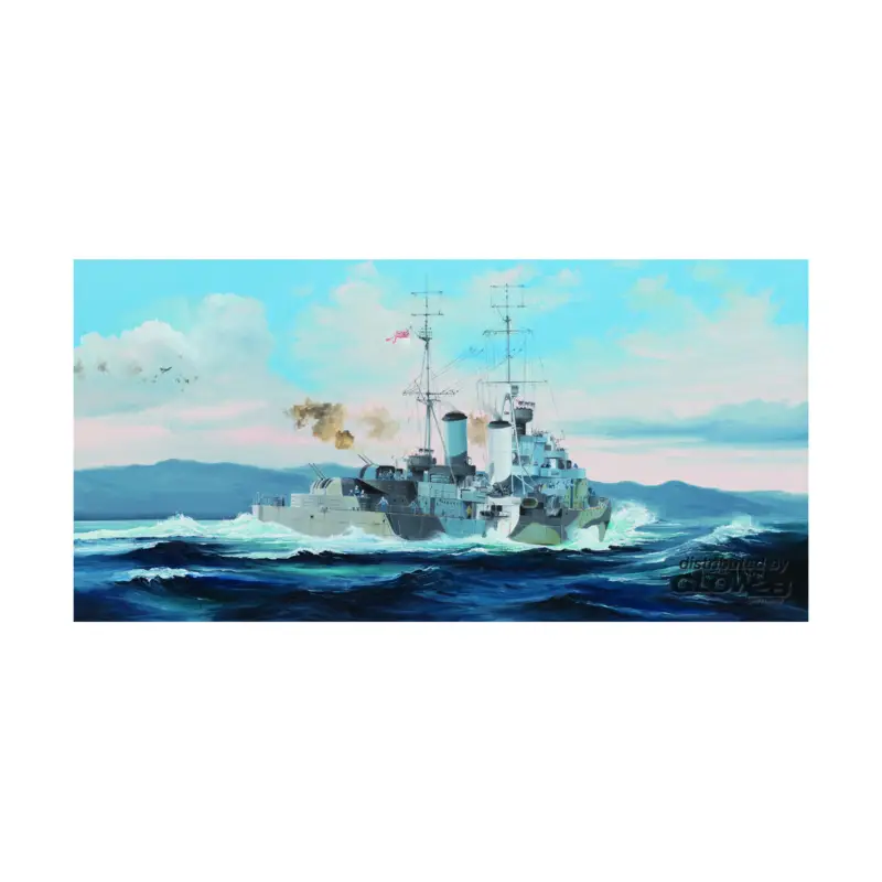 Laatste Versie HMS Scylla Schaalmodel