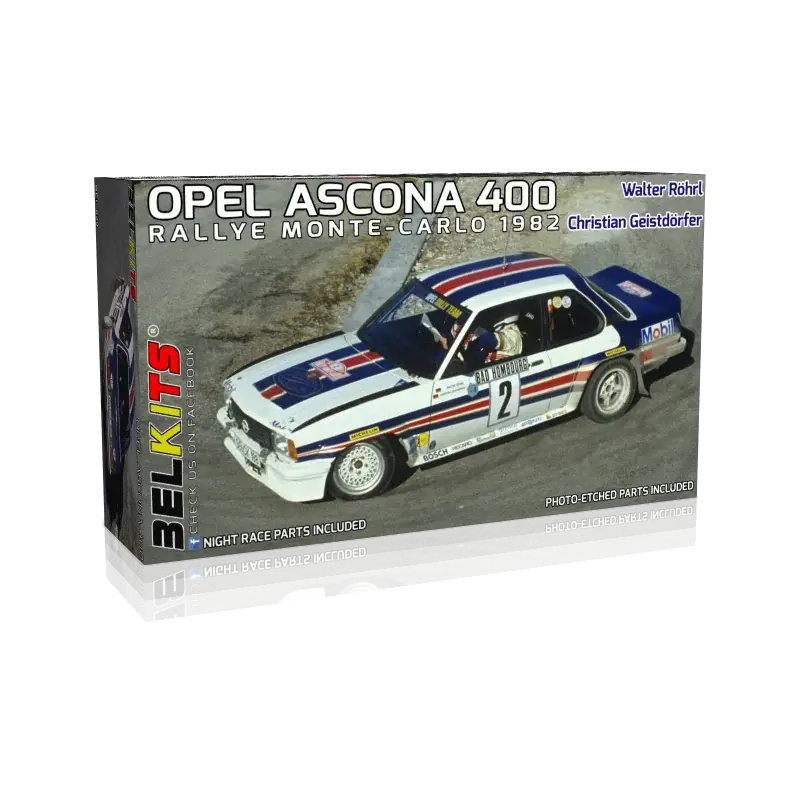 Opel ascona 400 mc 1982 rohl / geistdorfe Schaalmodel Lage Prijs