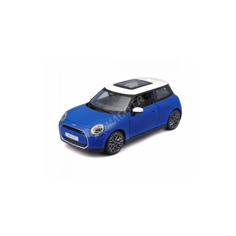 Veilige Betaling Mini cooper se 2024 blue Miniatuur