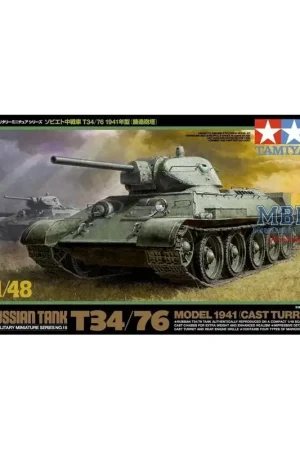 T34/76 1941 Cast Turret Schaalmodel Snelle Levering