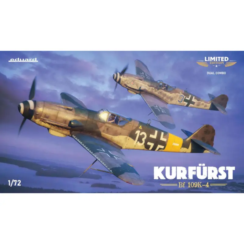 Korting Eduard 2155 eduard-limited kurfürst dual combo 1/72 Schaalmodel