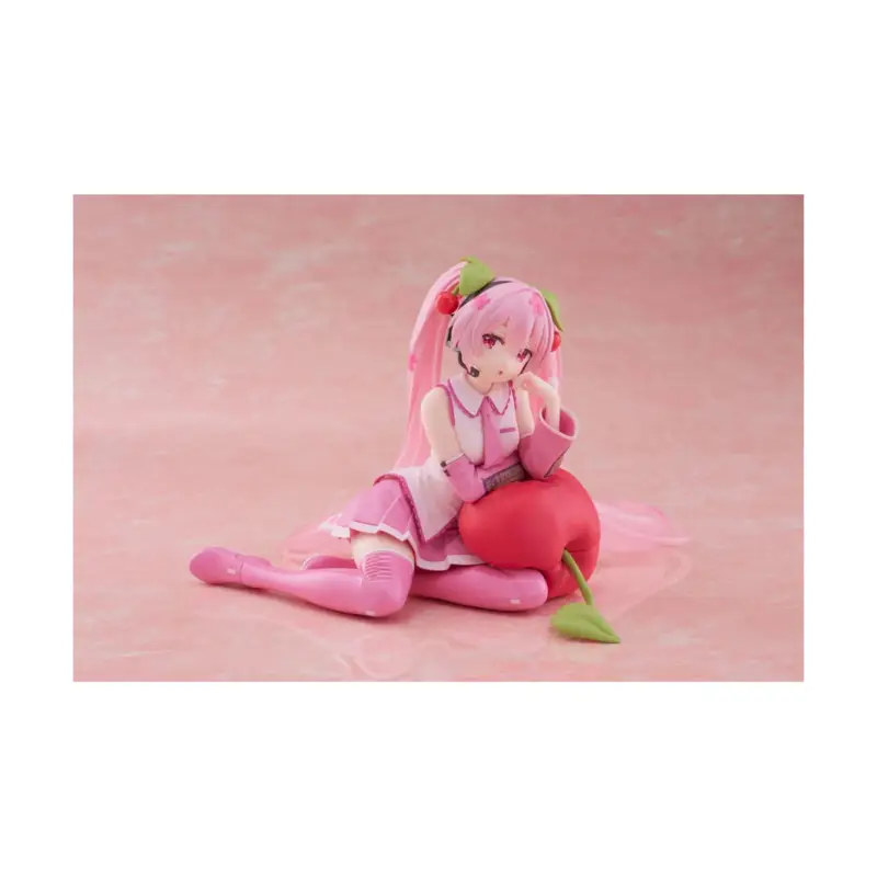 Hatsune Miku - Desktop Cute Figure Sakura Miku Cherry Cushion Ver. 13cm Figuurtje Beste Prijs