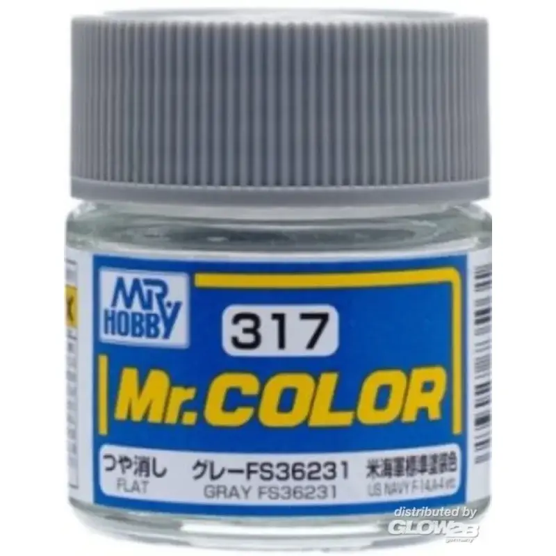 Mr Hobby -Gunze Mr. Color (10 ml) Gray FS36231 Acrylverf Lage Prijs