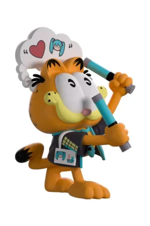 Hatsune Miku x Garfield Vinyl Figure Miku Concert Garfield 13 cm Figuurtje Actieprijs