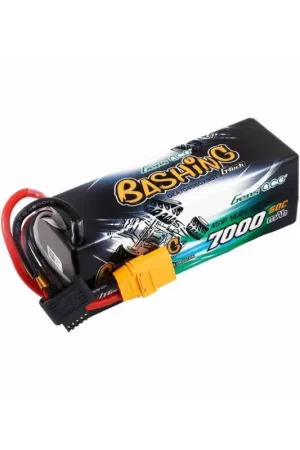 Merkproduct GensAce Bashing LiPo 4S 14.8V-7000-60C (XT90) 138x47x49mm 590g G-Tech