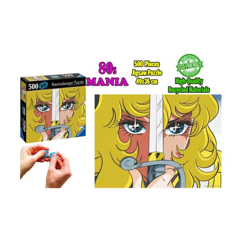 Puzzel Lady Oscar - 80s Mania 500 Pieces Jigsaw Puzzle Nieuw