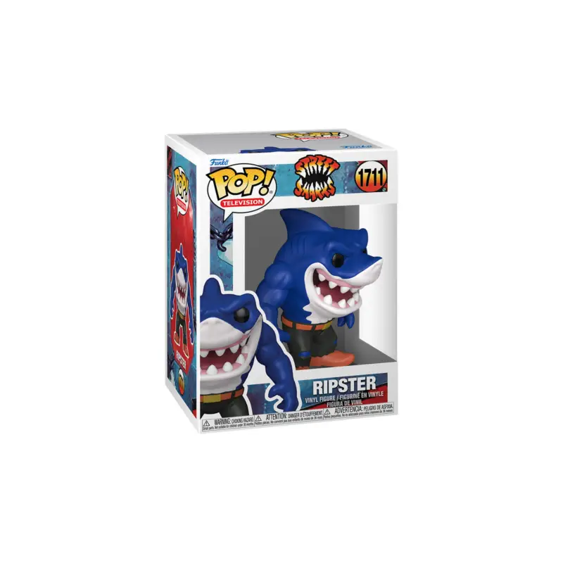 Laatste Versie Mattel - Retro Pop Street Sharks Ripster Pop figur