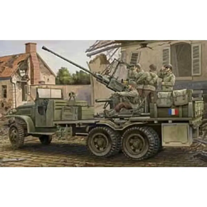 Gereduceerde Prijs GMC Bofors 40mm Gun Schaalmodel