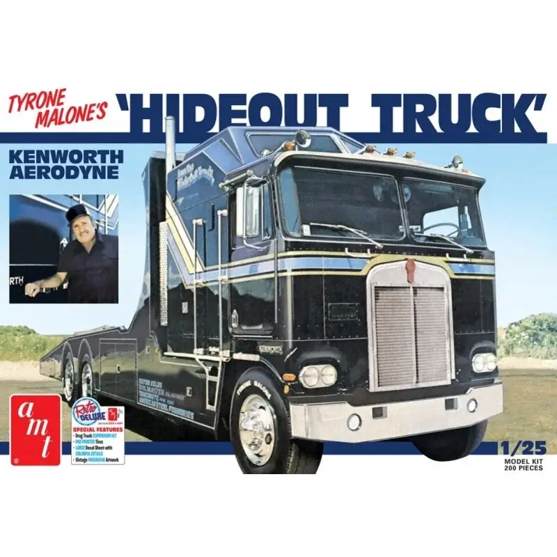 Tyrone Malones Kenworth Hideout Transporter KIT EIGENSCHAPPEN: schaal 1/25, vaardigheid 3, verf en cement vereist Terug op veler Favoriet
