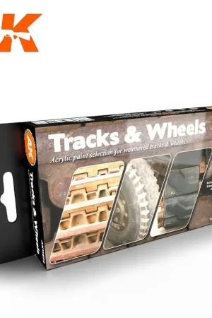 Superprijs Tracks & wielen Acrylverf