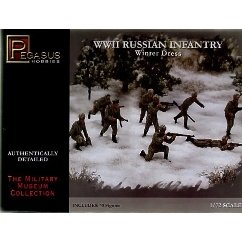 Russian Infantry Winter Figuren Premium