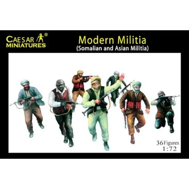 Voordeelprijs Modern Militia (Somalian and Asian Militia) Figuren