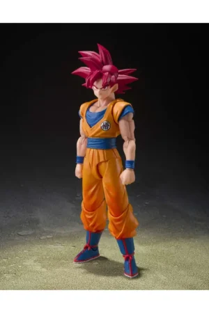Laatste Versie Dragon Ball Super Figure SHFiguarts Super Saiyan God Son Goku (God Aura) 15 cm Figuurtje